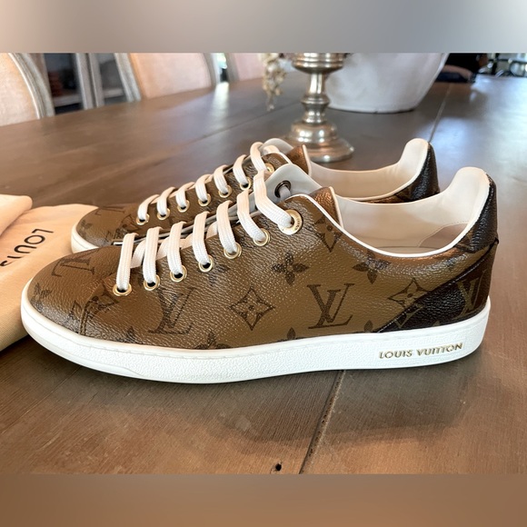 Louis Vuitton Monogram Reverse Canvas Sneakers - Picture 2 of 8